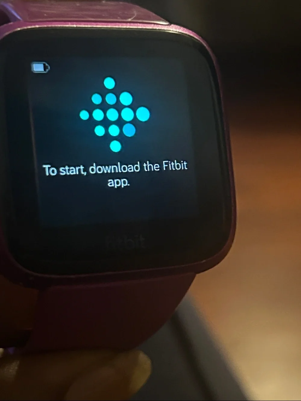 Fitbit Purple Versa Lite Mulberry Purple SmartWatch w/Original Charger